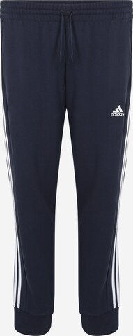 Effilé Pantalon de sport 'Essentials' ADIDAS SPORTSWEAR en bleu : devant