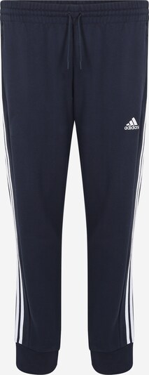 ADIDAS SPORTSWEAR Sportske hlače 'Essentials' u tamno plava / bijela, Pregled proizvoda