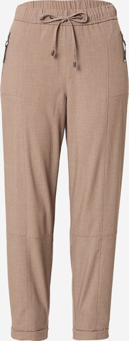 ESPRIT Zúžený Kalhoty – hnědá: přední strana