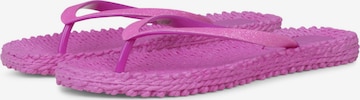 ILSE JACOBSEN T-Bar Sandals 'Cheerful01' in Pink