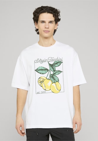 T-Shirt 'Sorrento' Sergio Tacchini en blanc : devant