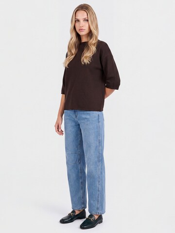 APART Pullover in Braun