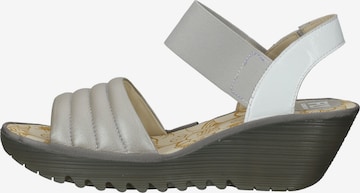 FLY LONDON Sandals in Silver