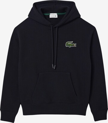 Sweat-shirt LACOSTE en noir : devant