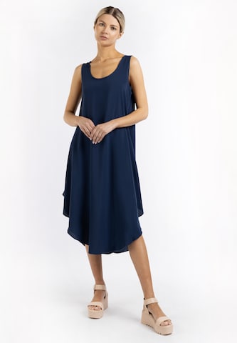 Robe d’été RISA en bleu : devant