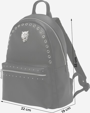 Plein Sport Rucksack 'MAGGIE' in Schwarz