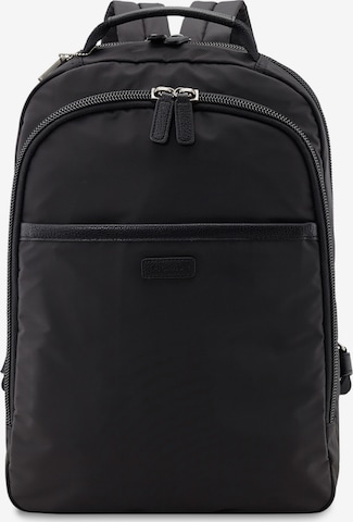 Picard Backpack 'S'Pore' in Black: front