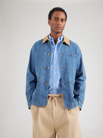 SELECTED Between-Season Jacket 'SLHLANDON' in Blue: front