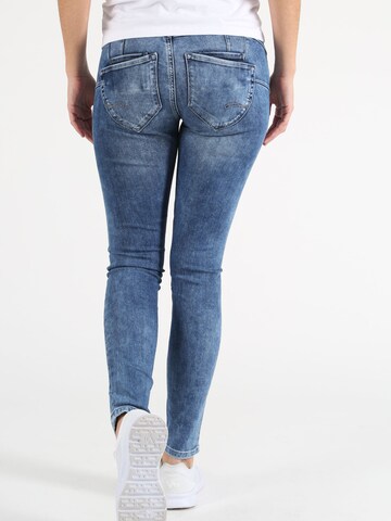 Miracle of Denim Skinny Jeans 'Ellen' in Blau