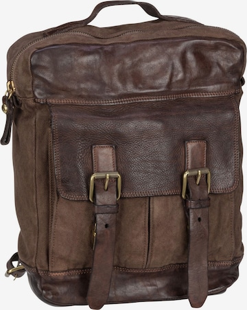 Campomaggi Backpack 'Nelson' in Brown: front