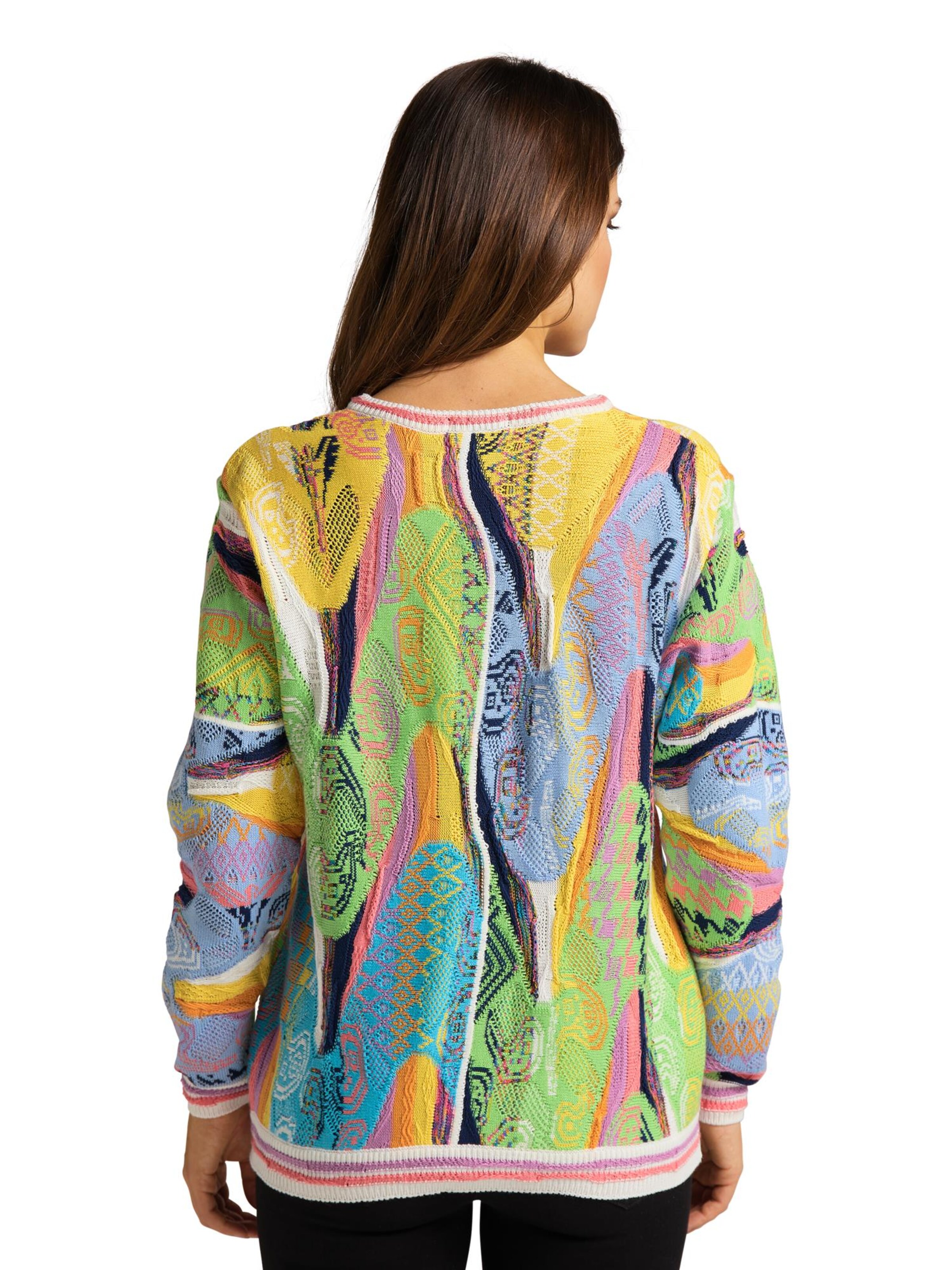 Pull-over 'Curtoni' Carlo Colucci en mélange de couleurs