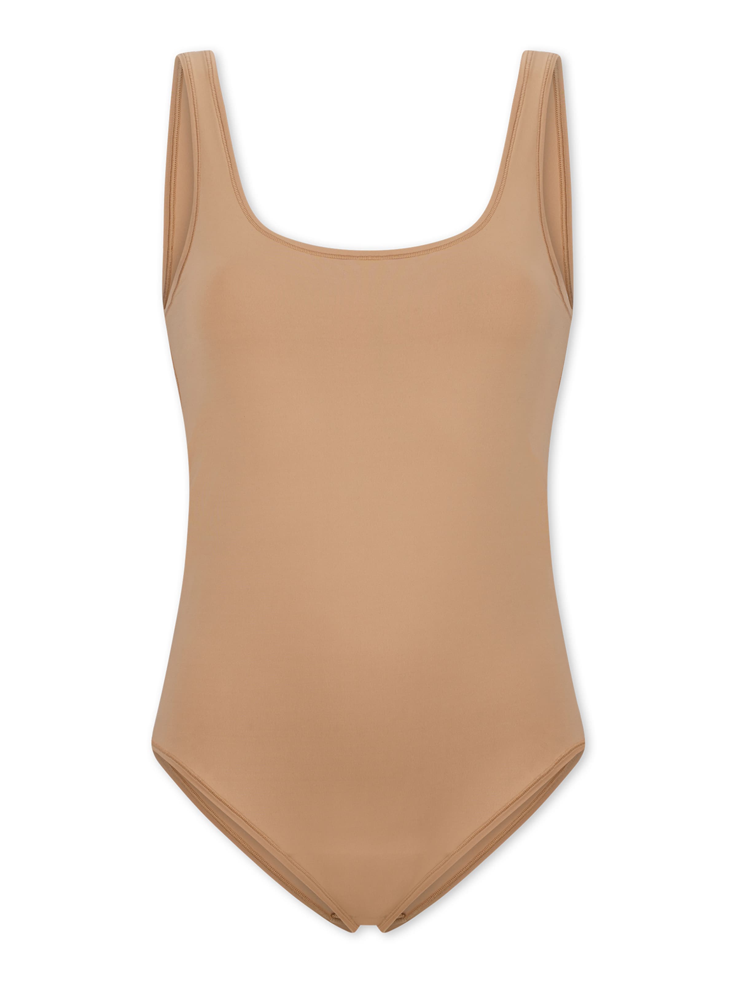 SCHIESSER Body ' Unique Micro ' in Beige: Vorderseite