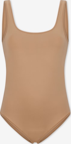 Body ' Unique Micro ' SCHIESSER en beige : devant