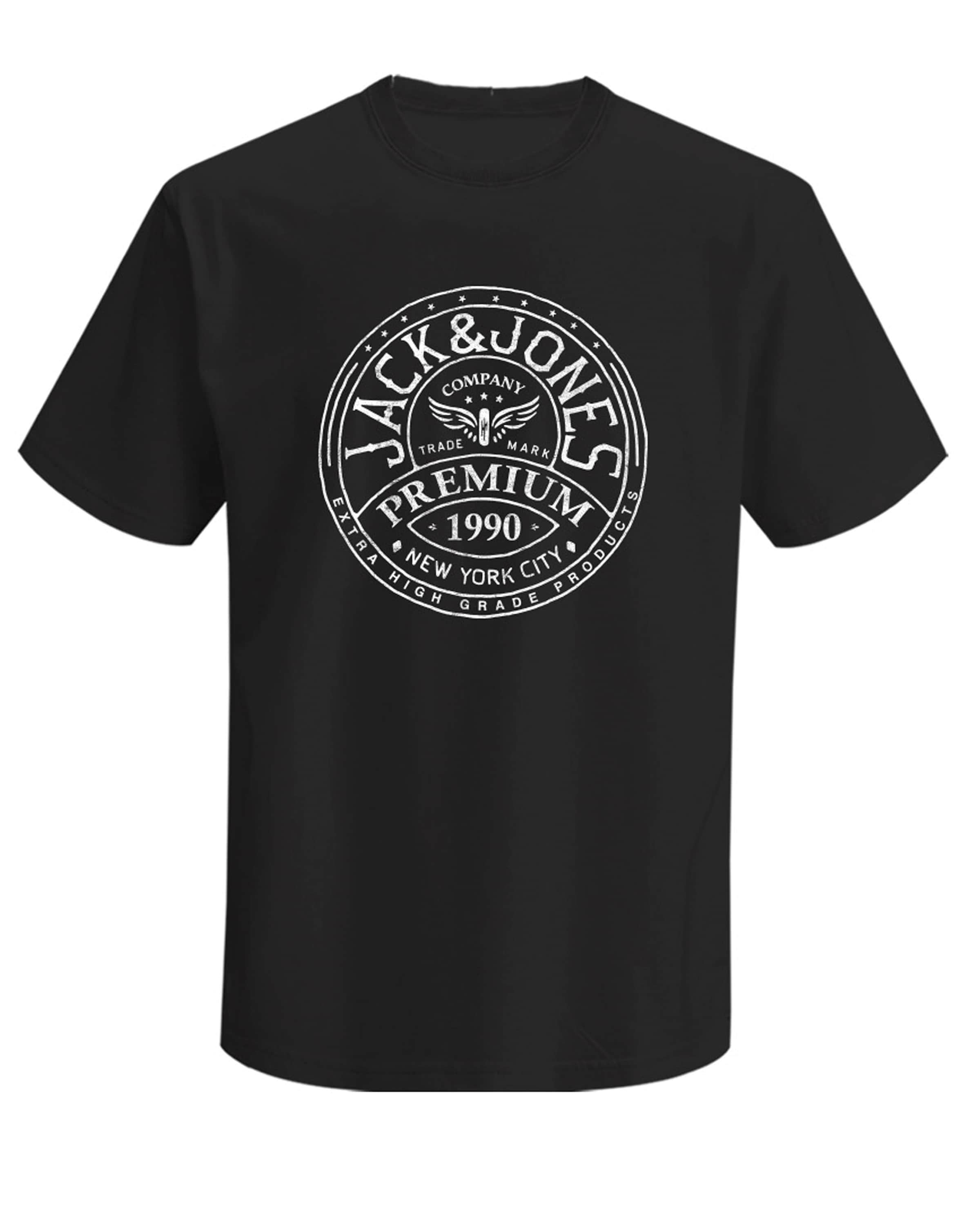 Jack & Jones Premium - Camiseta 'JPRBLUZACK' en negro: frente