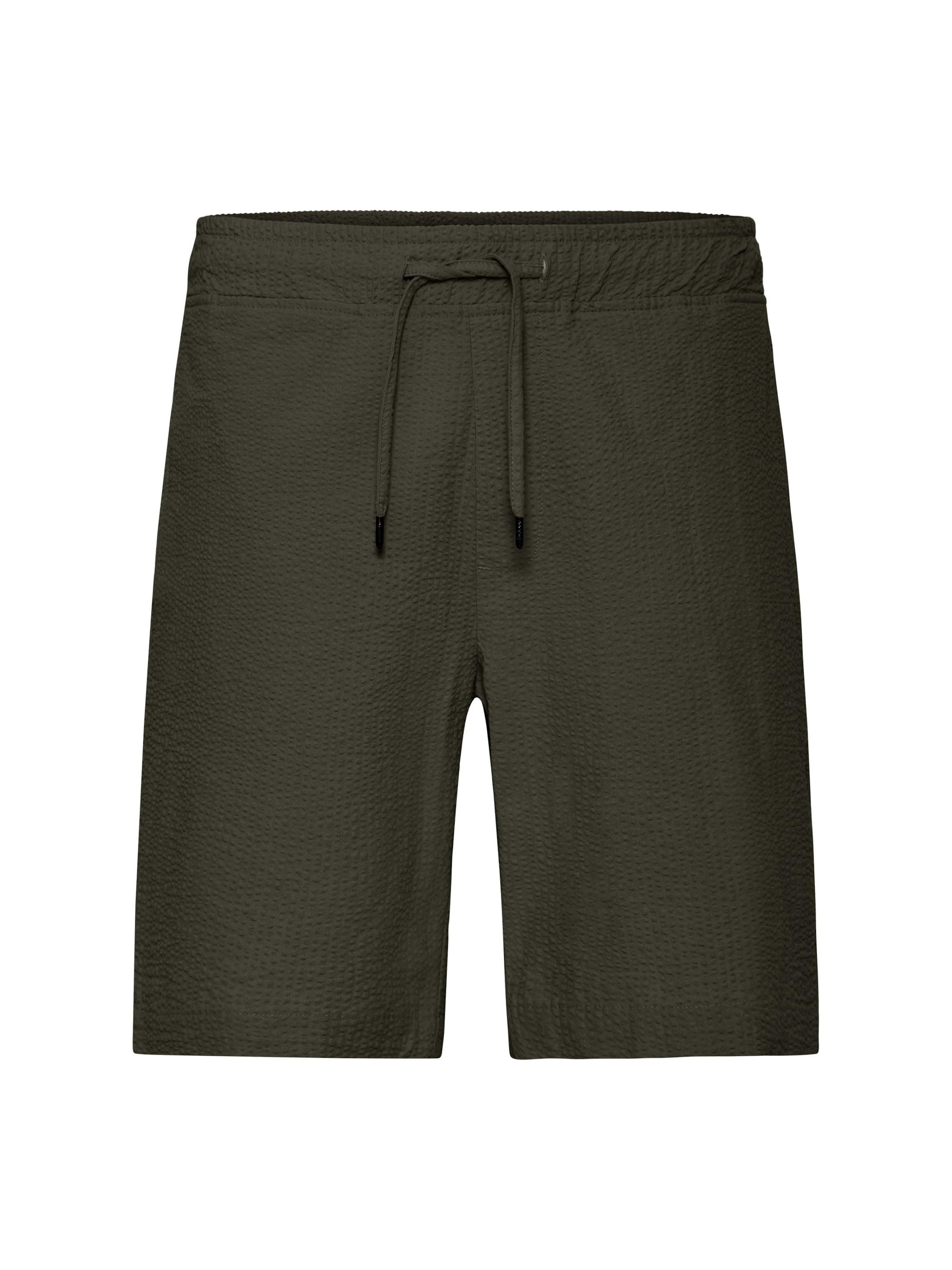 INDICODE JEANS - Pantalón chino ' IDCorson ' en verde: frente