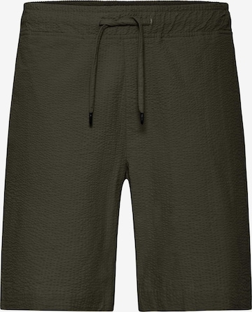 INDICODE JEANS - Pantalón chino ' IDCorson ' en verde: frente