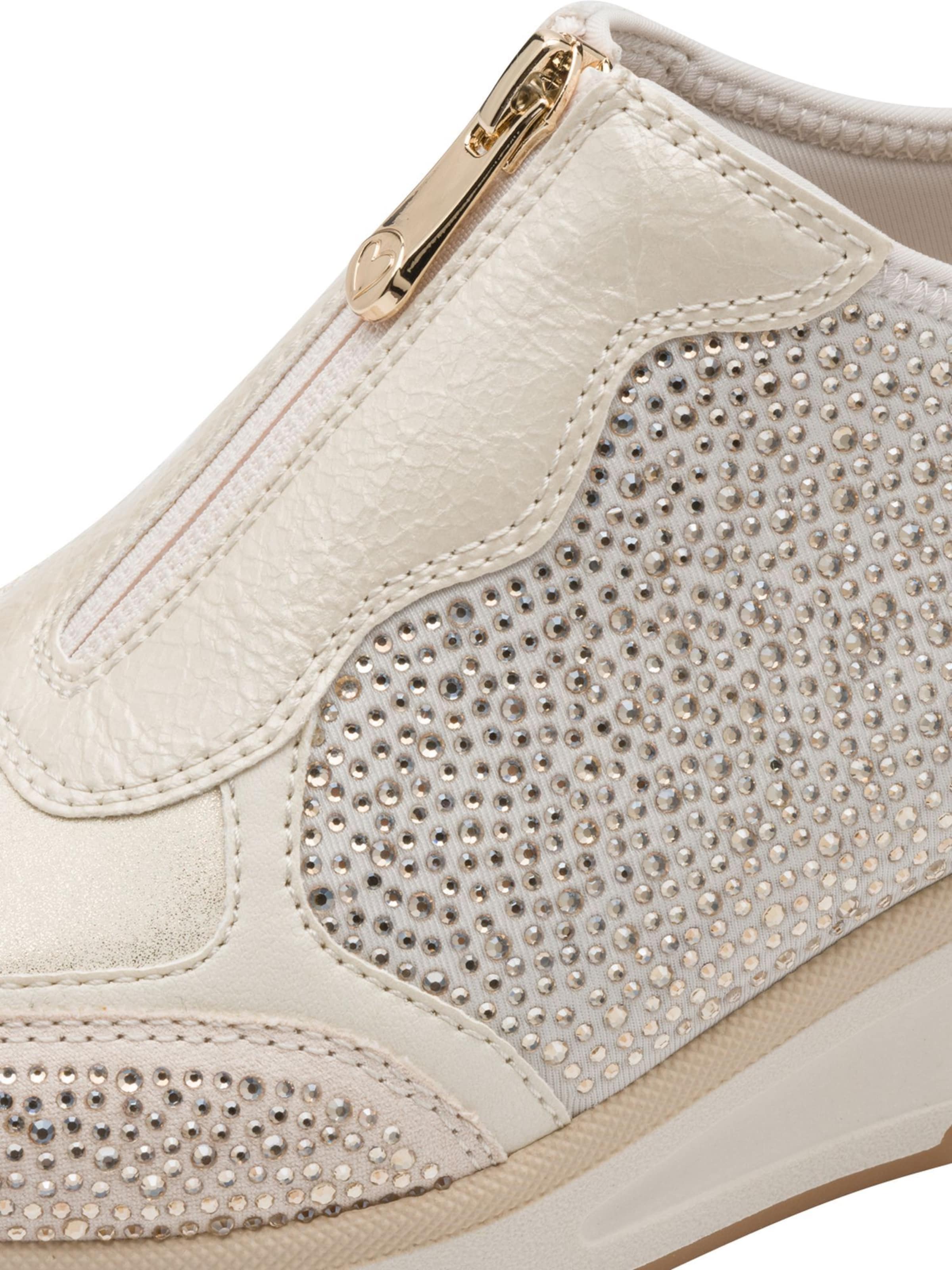 MARCO TOZZI Sneakers laag in Beige