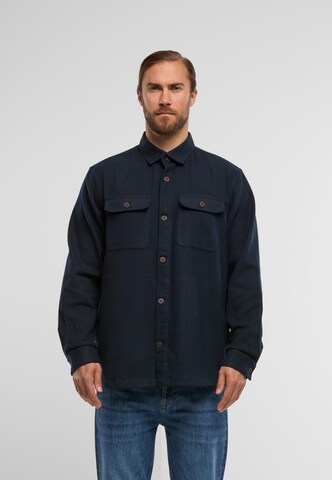 FYNCH-HATTON Regular Fit Hemd in Blau: Vorderseite