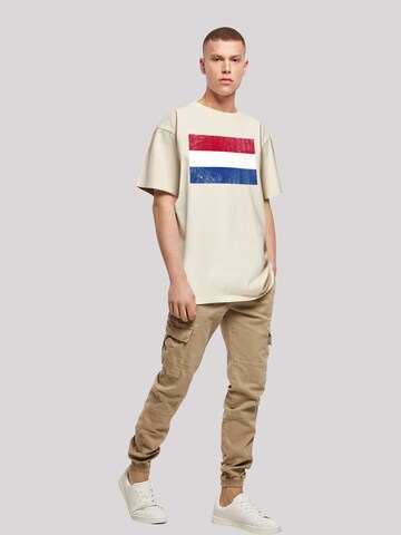 F4NT4STIC Shirt 'Netherlands' in Beige