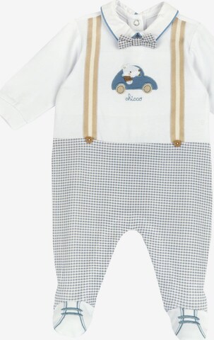 CHICCO Dungarees in White: front