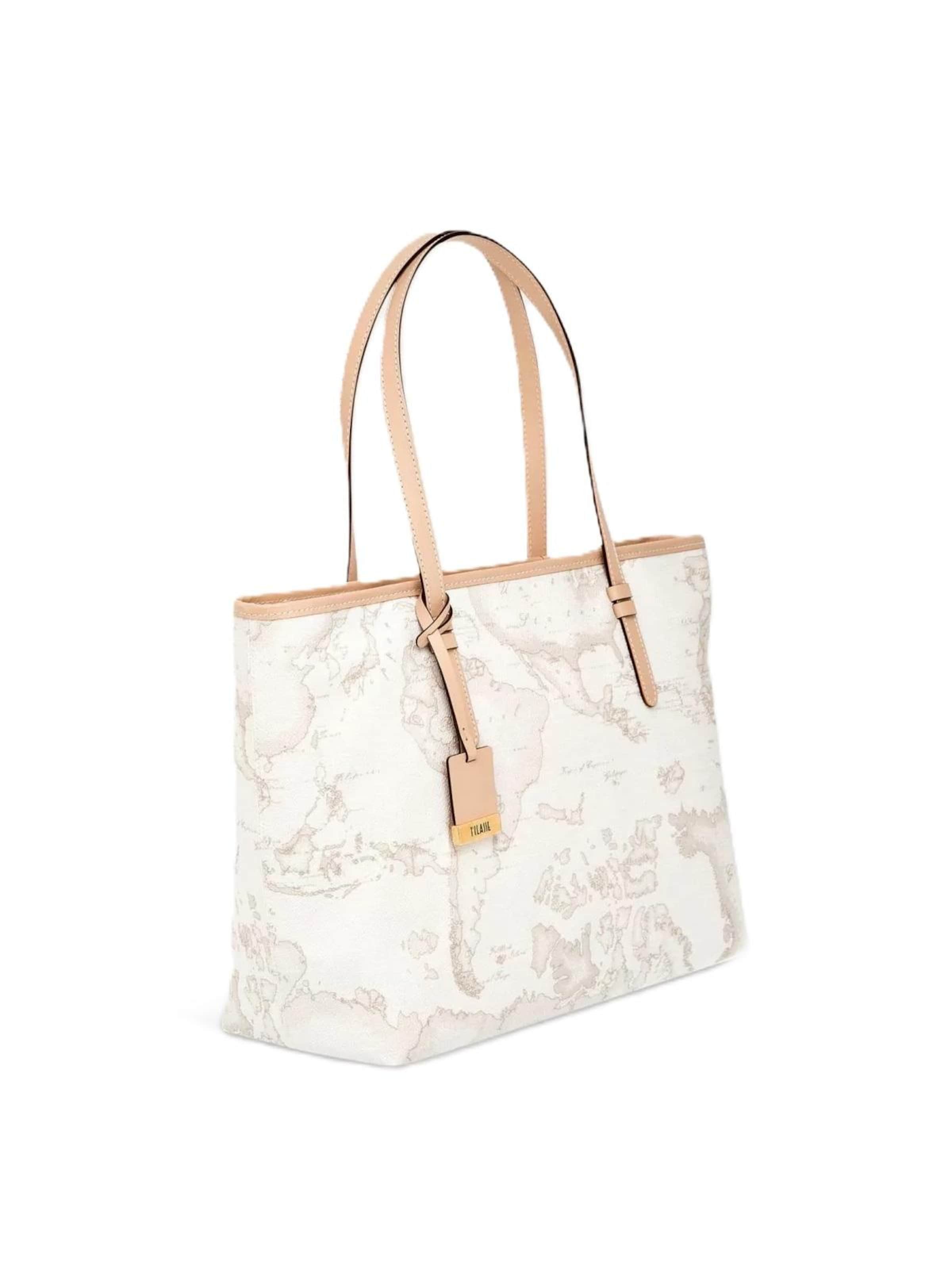 Borsa a spalla 'CD007' di Alviero Martini in beige