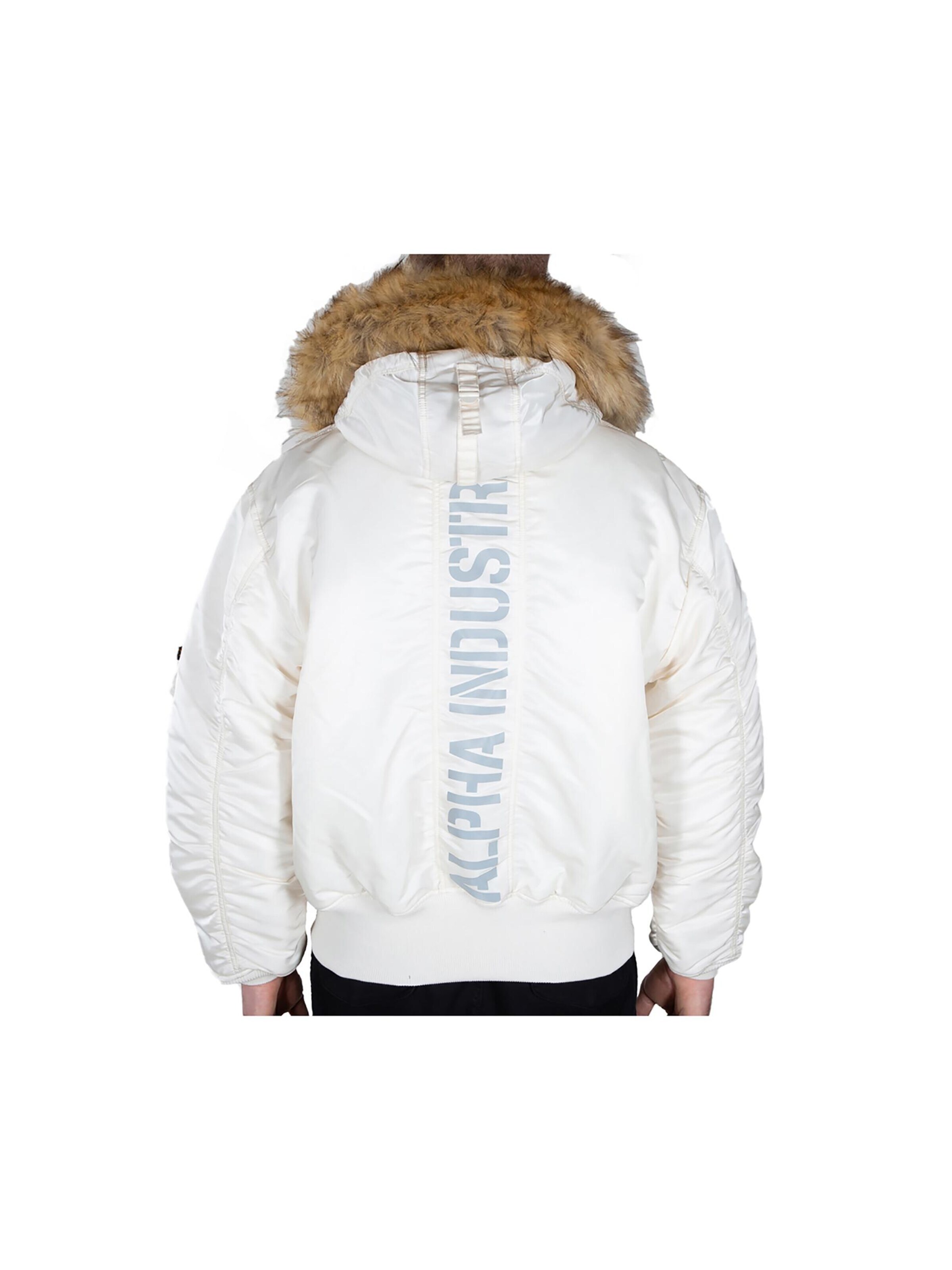 ALPHA INDUSTRIES Winterjacke '45P Custom'‌‌‌ in Weiß