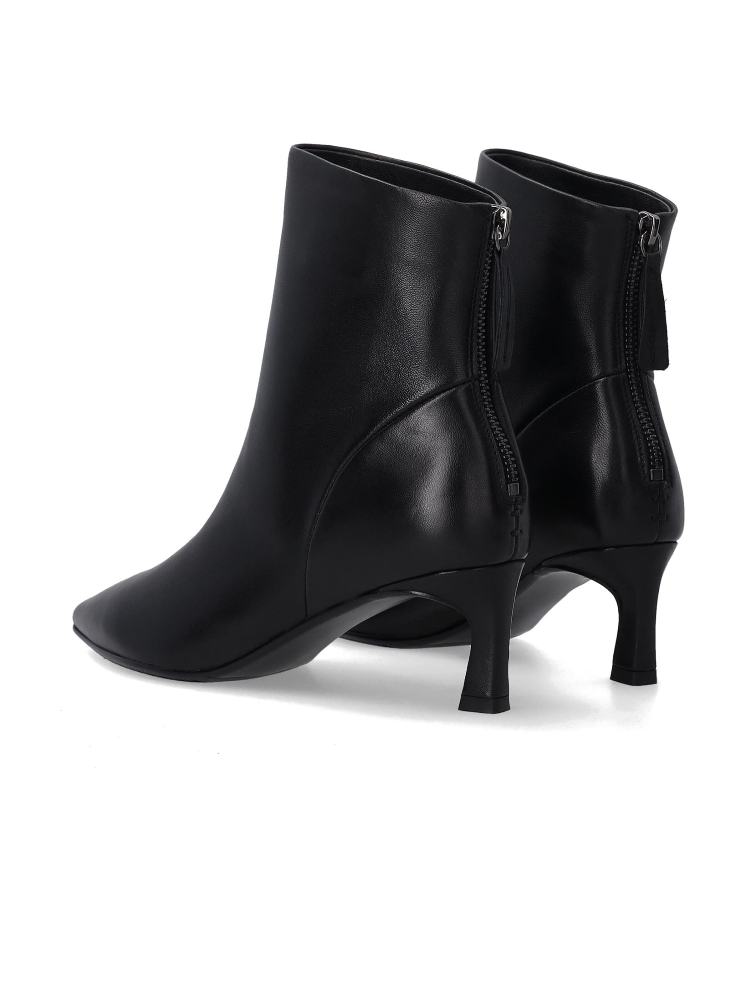 VENEZIA Boots 'Klassische braune Damenstiefel mit Stiletto-Absatz 41'‌‌‌‌‌ in Schwarz