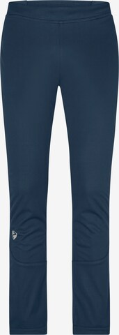ZIENER Regular Workout Pants 'NARJA' in Blue: front