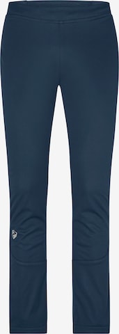 ZIENER Regular Workout Pants 'NARJA' in Blue: front