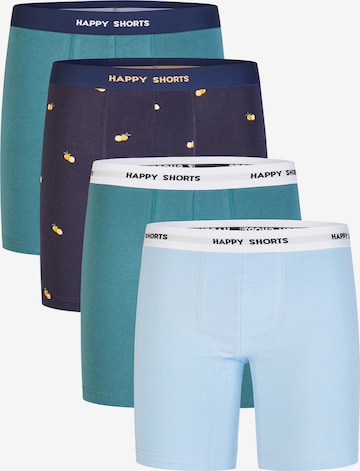 Happy Shorts - Boxers ' Motive ' em azul: frente