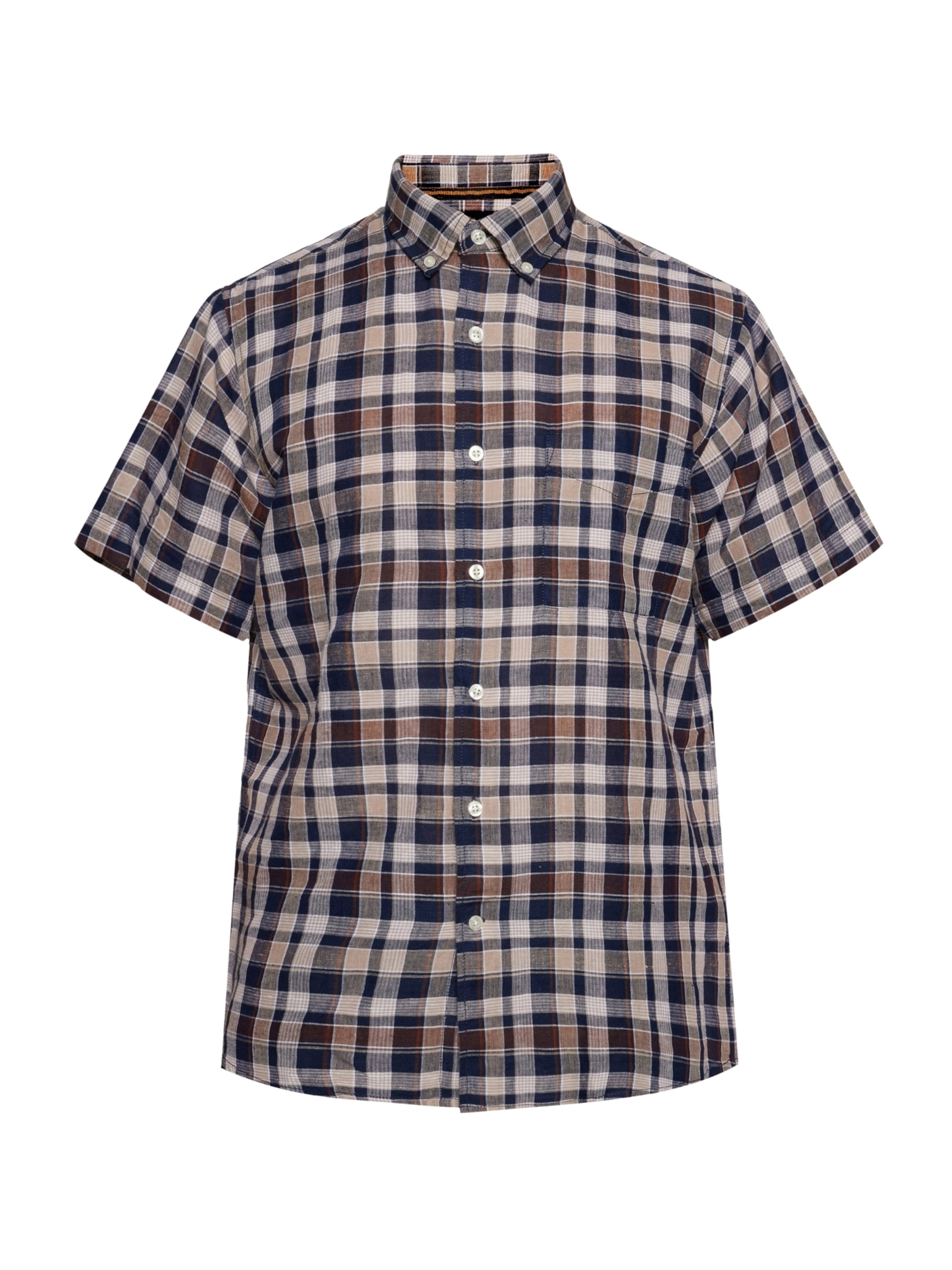 Signal Regular Fit Paita 'Hugin' värissä sininen: etupuoli