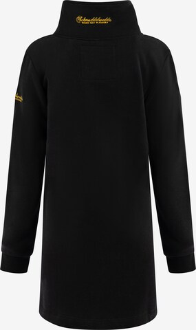 Schmuddelwedda Sweat jacket 'Yasanna' in Black: front