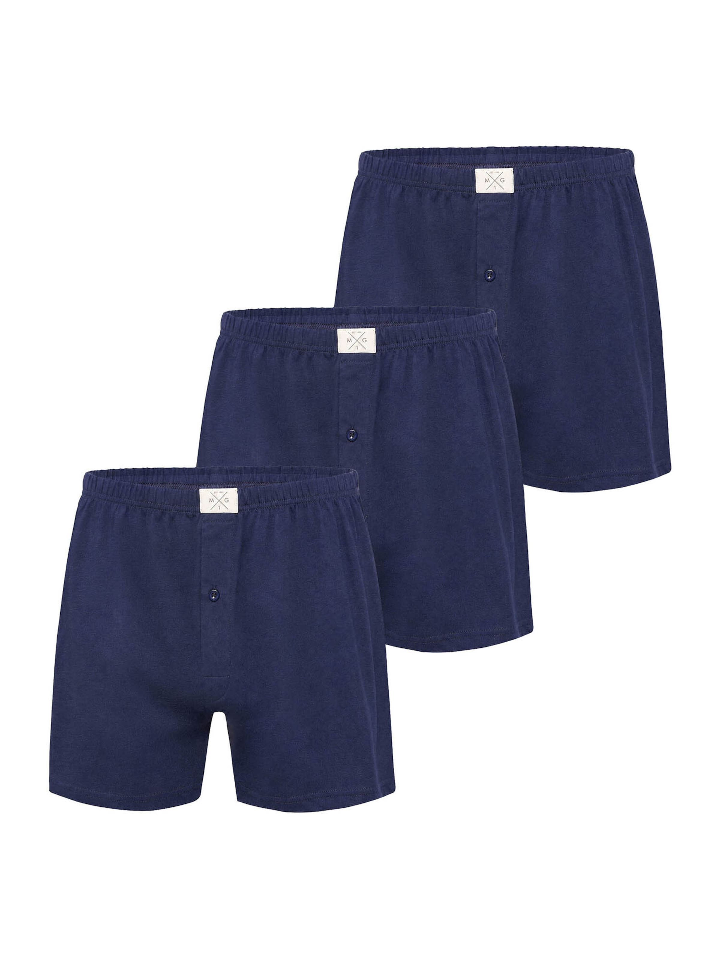 Boxers ' Jersey Loose Fit ' MG-1 en bleu : devant