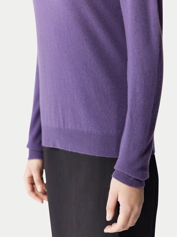 GOBI Cashmere - Jersey 'Women's Essential Cashmere Crewneck Sweater' en lila