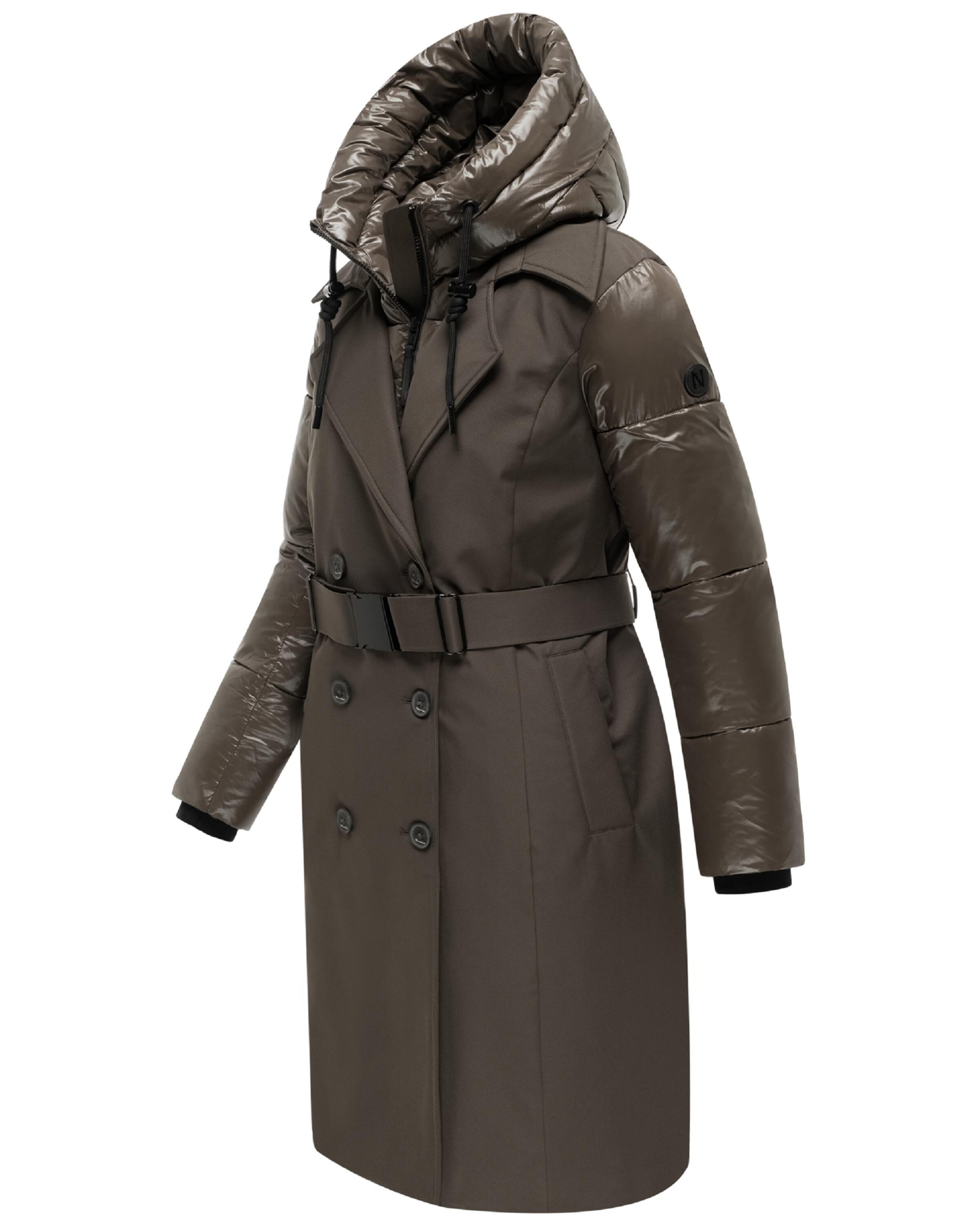 NAVAHOO Winter coat 'City-Glow 14' in Green