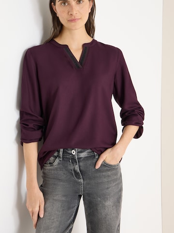 Bluză de la CECIL pe mov: față