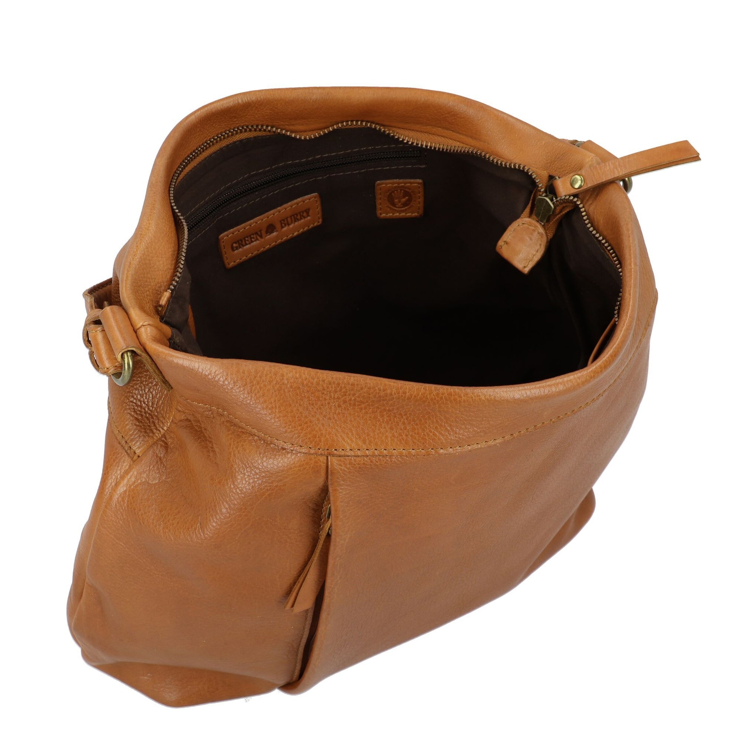 GREENBURRY Schoudertas in Bruin