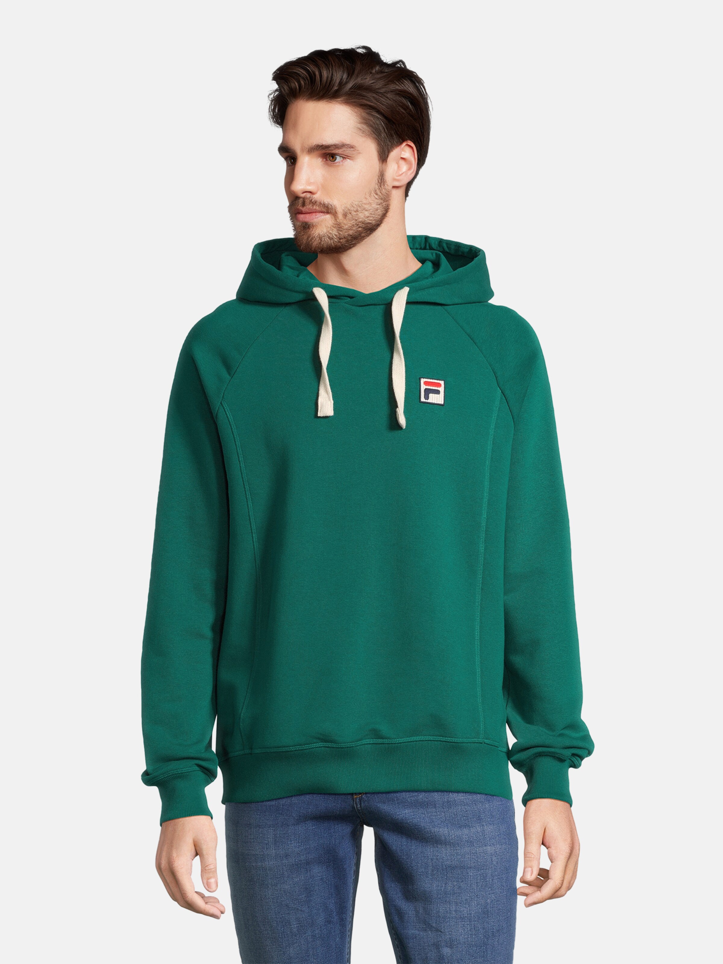 Felpa zip fila verde sale