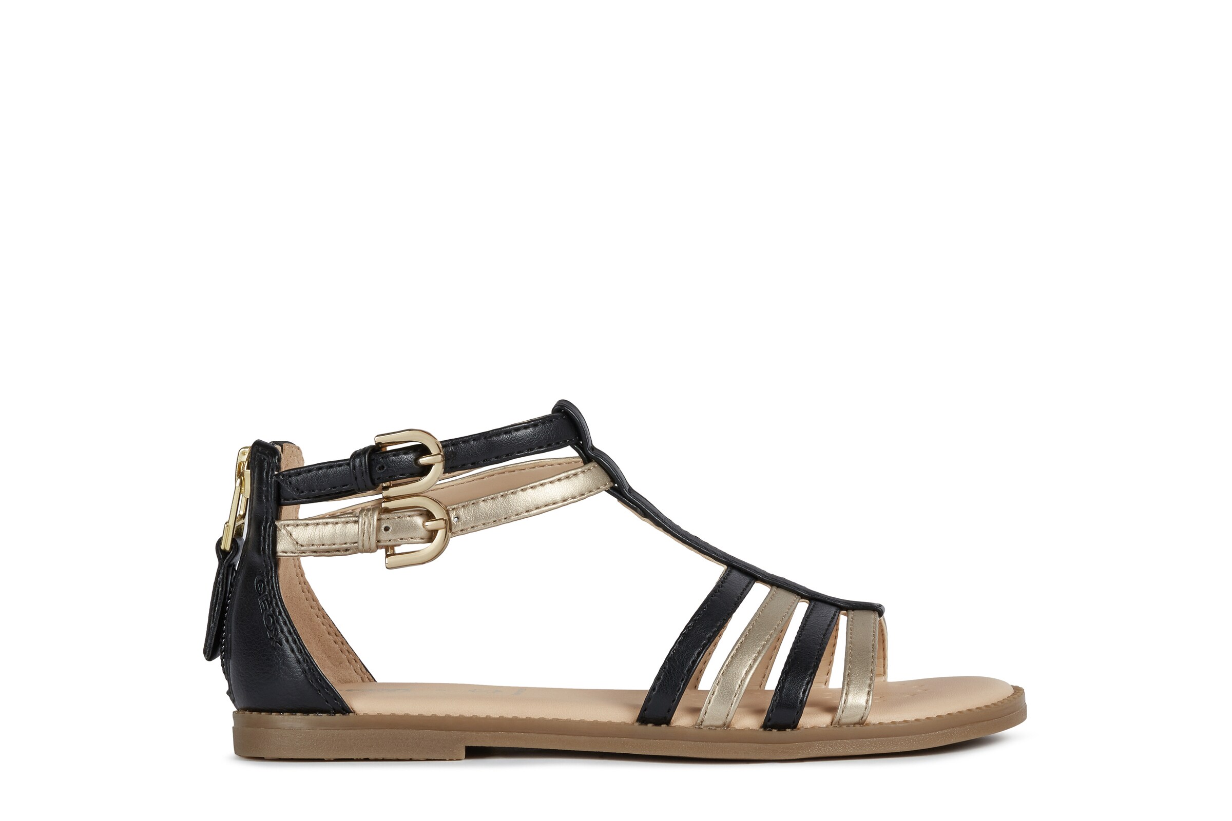 GEOX Sandale 'Karly' in Schwarz