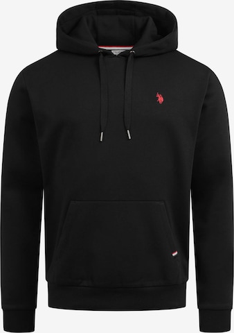 U.S. POLO ASSN. Sweatshirt in Black: front