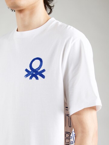 balts UNITED COLORS OF BENETTON T-Krekls