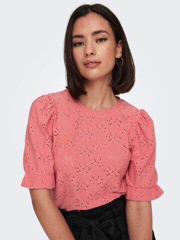 Camicia da donna 'SMILLA' di ONLY in rosa
