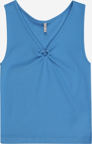 Haut 'KOGNESSA' ONLY GIRLS en bleu : devant