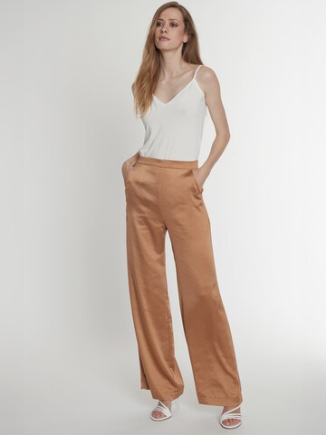 Ana Alcazar Regular Trousers 'Pahisea' in Brown
