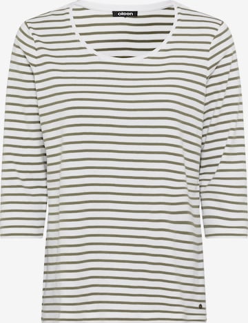Olsen Shirt in Groen: voorkant