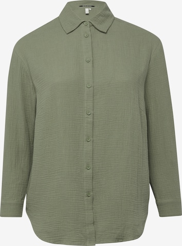 Chemisier QS en vert : devant