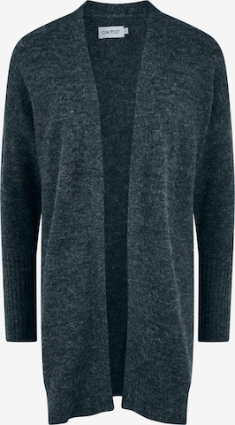 Oxmo Knit Cardigan 'Gisele' in Blue: front