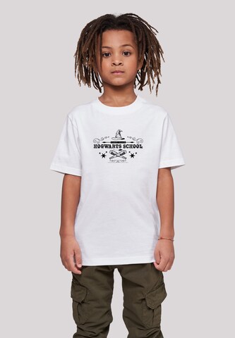 F4NT4STIC Shirt 'Harry Potter Hogwarts First Year' in Wit: voorkant