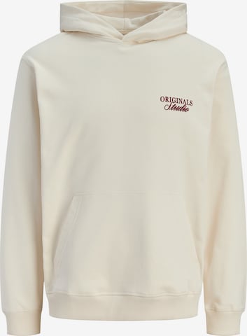JACK & JONES Μπλούζα φούτερ 'JORNORREBRO' σε μπεζ: μπροστά