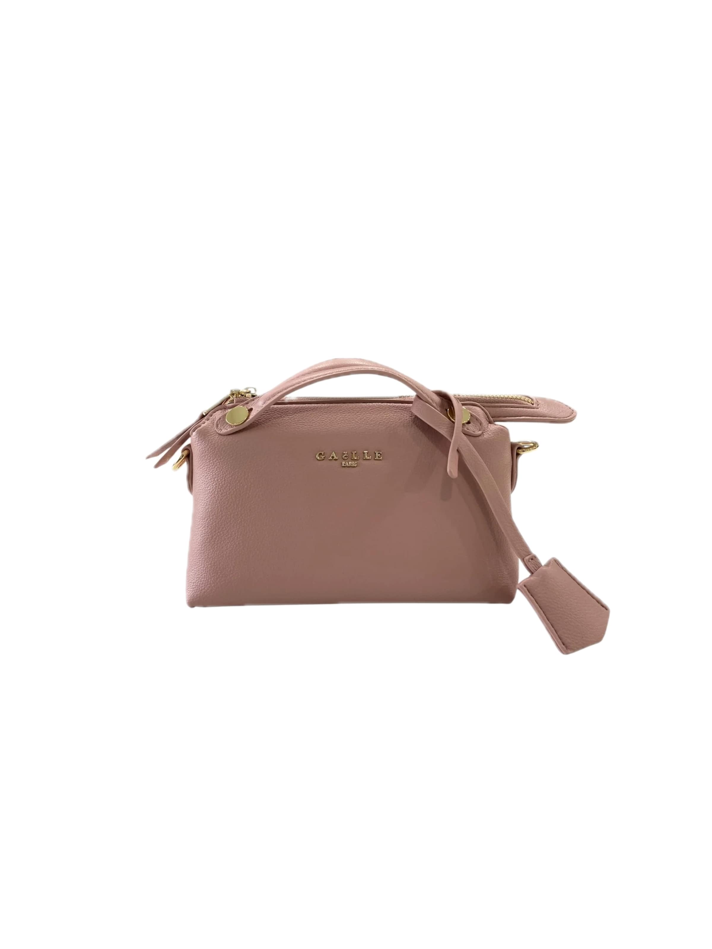 Borsa a tracolla 'GAACW03046' di Gaelle Paris in rosa: frontale